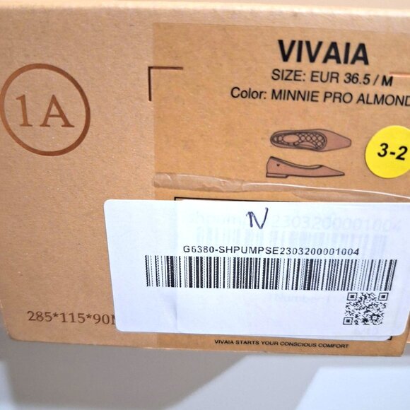 Vivaia Small Square-Toe Heels Minnie Pro (Size: 6.5 US / 36.5 EUR) - Picture 6 of 6